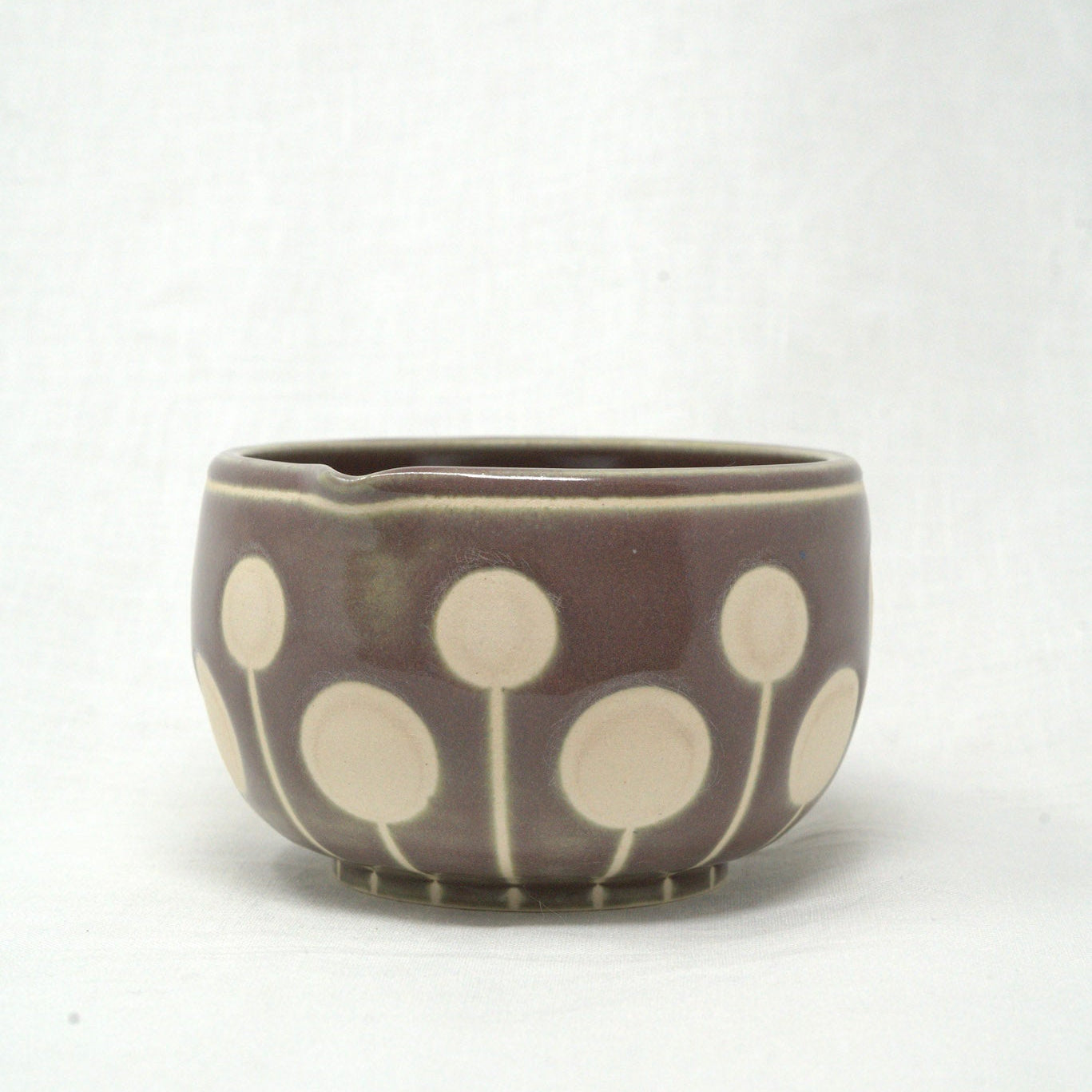 Dandelion Matcha Bowl - Plum