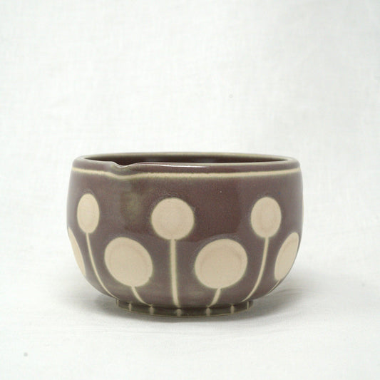 Dandelion Matcha Bowl - Plum