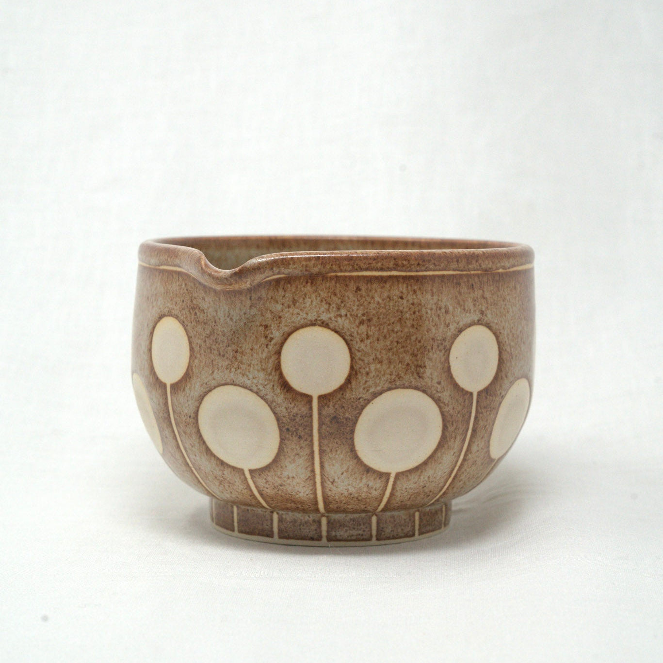 Dandelion Matcha Bowl - Sandstone