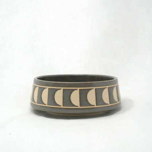 Half Moon Small Tray - Charcoal